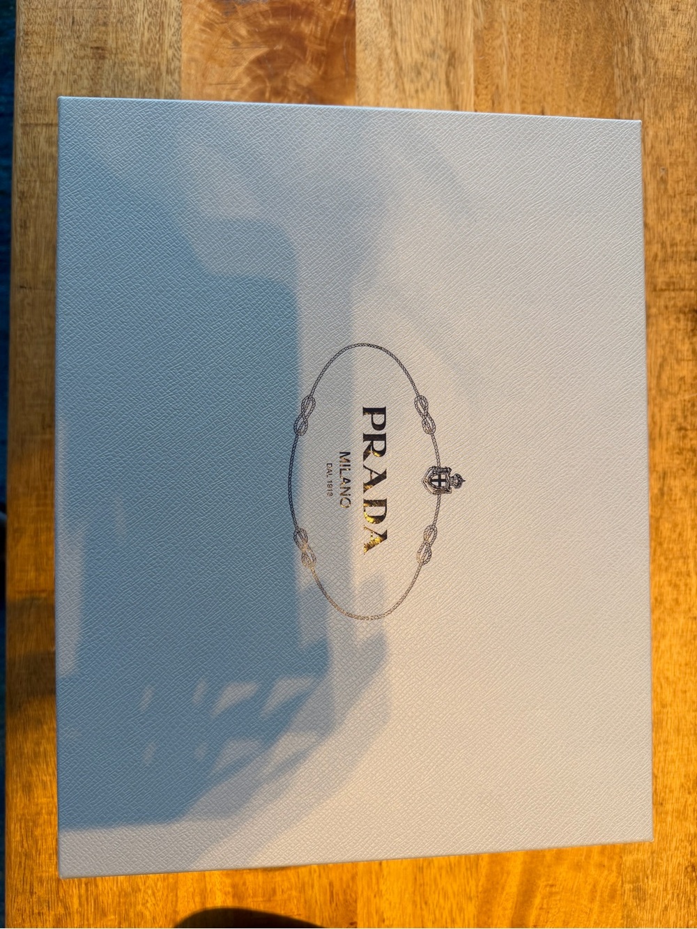 Prada Black Leather Logo Strap Loafers - Picture 6 of 8